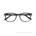 Unisex Fashion Retro Color Solid Acetate Frames Optical Eyeglasses